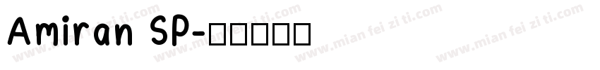 Amiran SP字体转换
